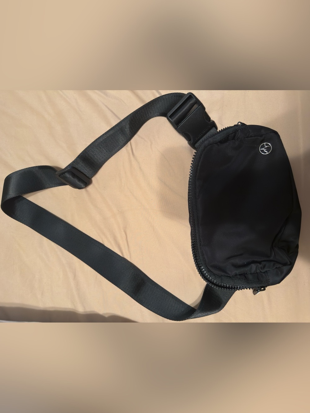 Black Crossbody Sling Bag - Minimal Design